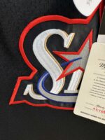 Allen Iverson 76ers 1997–98 black jersey, actual size L sample photo