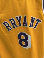Kobe Bryant Lakers 1996–97 gold jersey, actual size L sample photo