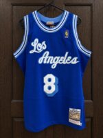 Kobe Bryant Lakers 1996–97 royal blue jersey, actual size L sample photo