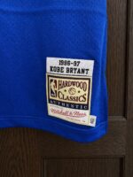 Kobe Bryant Lakers 1996–97 royal blue jersey, actual size L sample photo