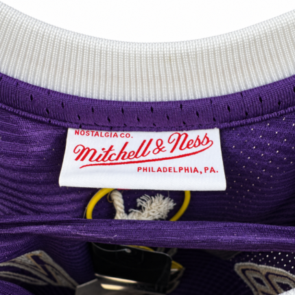 Kobe Bryant Western Conference All-Star 1998 NBA All-Star Game jersey fabric and label detail