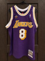 Kobe Bryant 1998 All-Star purple jersey, actual size L sample photo