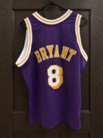 Kobe Bryant 1998 All-Star purple jersey, actual size L sample photo