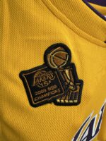 Kobe Bryant Lakers 2009–10 gold championship jersey, actual size L sample photo
