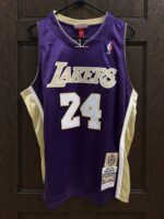 Kobe Bryant Lakers Hall of Fame purple jersey, actual size L sample photo