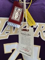 Kobe Bryant Lakers Hall of Fame purple jersey, actual size L sample photo