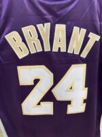 Kobe Bryant Lakers Hall of Fame purple jersey, actual size L sample photo