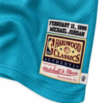 Michael Jordan NBA All-Star Game 1996 NBA All-Star Game jersey fabric and label detail