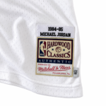 Michael Jordan Chicago Bulls 1984–85 rookie season jersey fabric and label detail