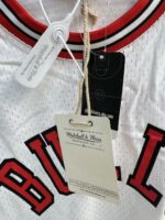 Michael Jordan Bulls 1984–85 rookie white jersey, actual size L sample photo