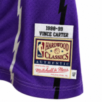 Vince Carter Toronto Raptors 1998–99 rookie season jersey fabric and label detail