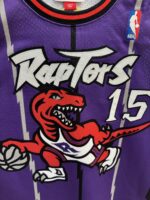 Vince Carter Raptors 1998–99 purple jersey, actual size L sample photo
