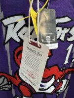 Vince Carter Raptors 1998–99 purple jersey, actual size L sample photo