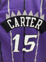 Vince Carter Raptors 1998–99 purple jersey, actual size L sample photo